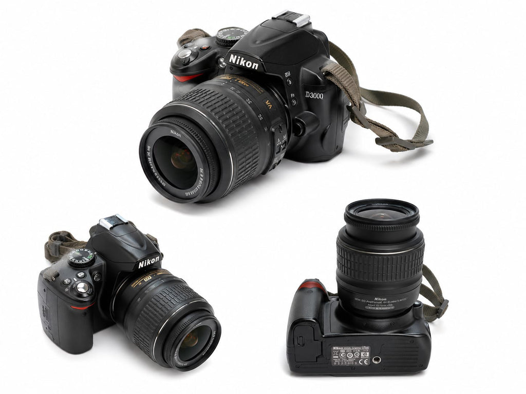 Nikon D3000 DSLR Camera with Standard Lens – Quality Pre-Owned Camera Kit